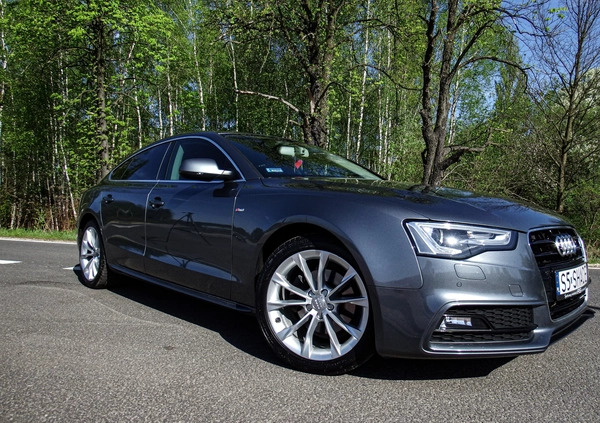 Audi A5 cena 81500 przebieg: 95173, rok produkcji 2016 z Bytom małe 667